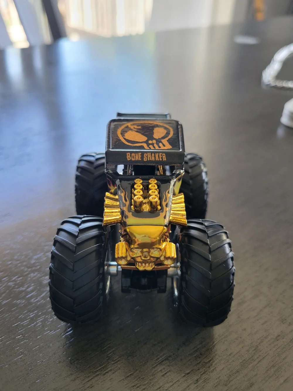Gold & Black Monster Truck Toy – Kids Toy Vehicle